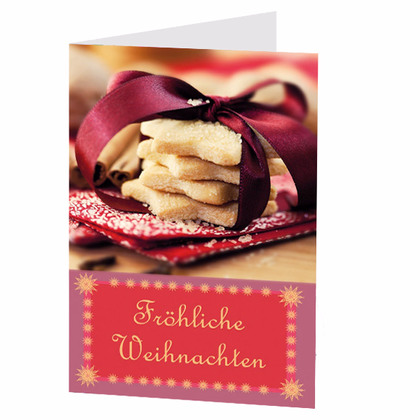 Grußkarte „Fröhliche Weihnachten“
