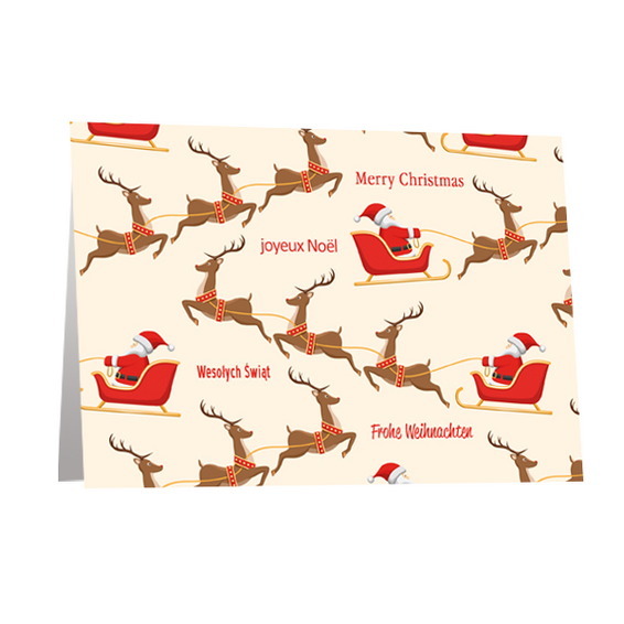 Grußkarte International