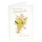 Motivkarte "Ganz viele gute Wünsche zum Geburtstag"