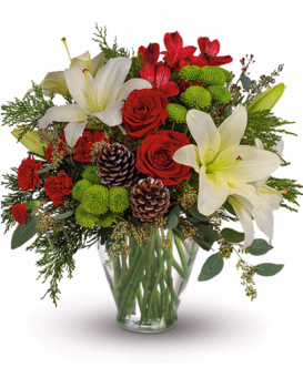 Bouquet Christmas greetings