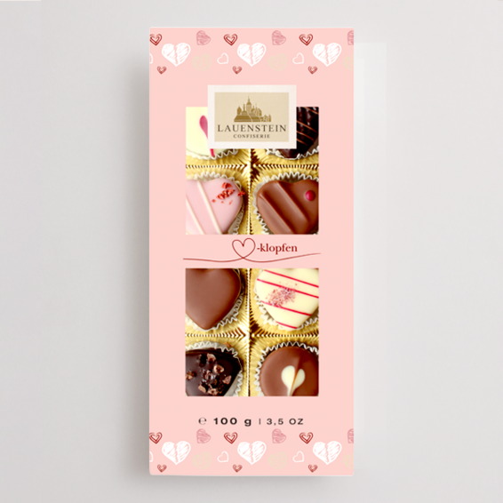 Lauensteiner Pralinen Herzklopfen (100 g)