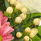 Blumenstrauß Frühlingsmorgen mit Vase & 2 Ferrero Rocher