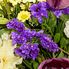 Blumenstrauß Frühlingsgarten mit Vase & 2 Ferrero Rocher