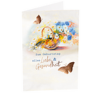Motif card "Zum Geburtstag alles Liebe und Gesundheit"