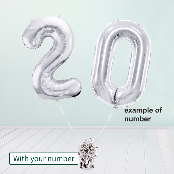 Helium Balloon Gift XXL Numbers