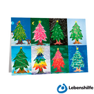Motivkarte Lebenshilfe "Mein Tannenbaum"