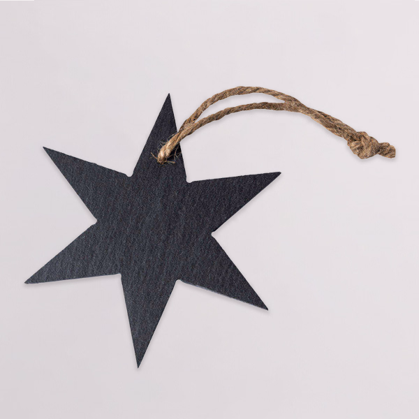 Weihnachtsbaumschmuck Stern (9 cm)