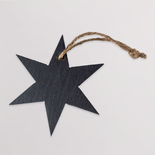 Weihnachtsbaumschmuck Stern (9 cm)