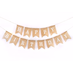 Girlande "Happy Birthday"