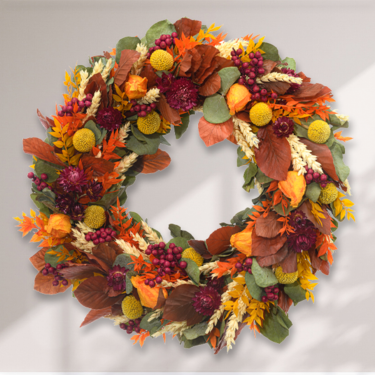 Dried flower wreath Herbstzauber Dried flower wreath Herbstzauber