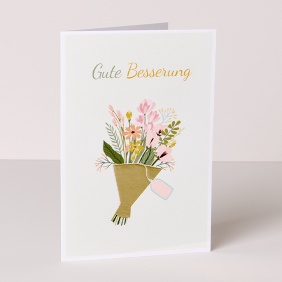 Motivkarte „Gute Besserung“