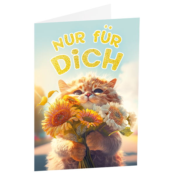 Motivkarte "Nur für Dich"
