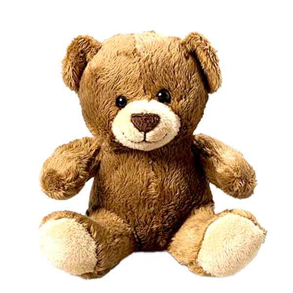 Dunkelbrauner Teddybär