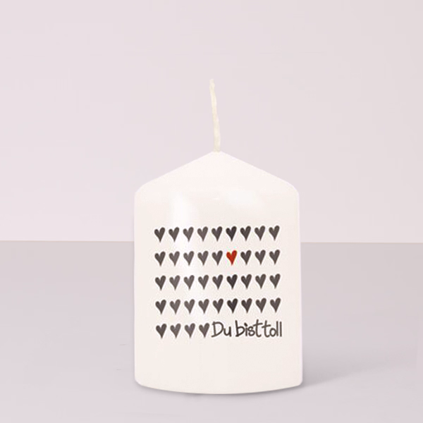 Candle „Du bist toll“