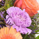 Blumenstrauß Herbstlaune mit Vase