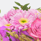 Blumenstrauß Herbstfrisch mit Vase & Ferrero Raffaello
