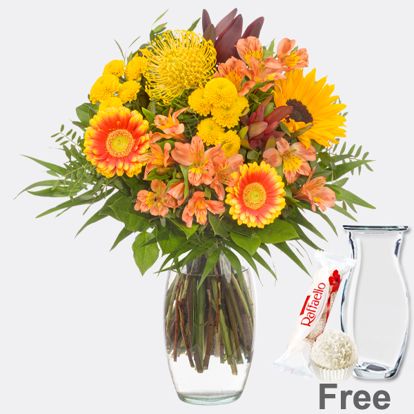 Flower Bouquet Sonnenbad