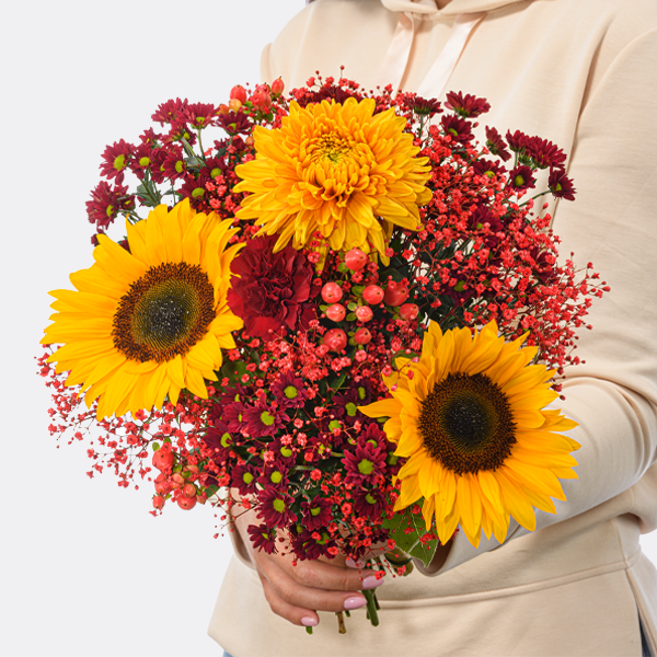 Blumenstrauß Herbstflirt