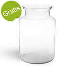 Premiumstrauß Helena mit Premiumvase