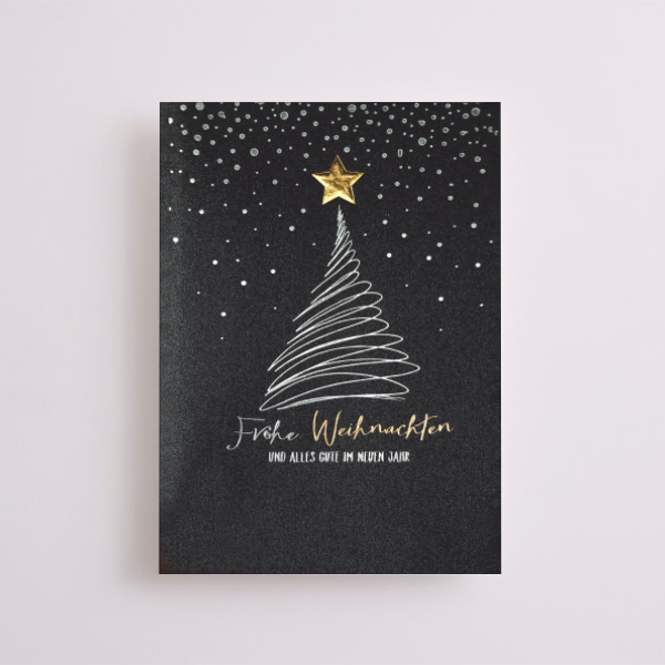Motivkarte „Frohe Weihnachten...“