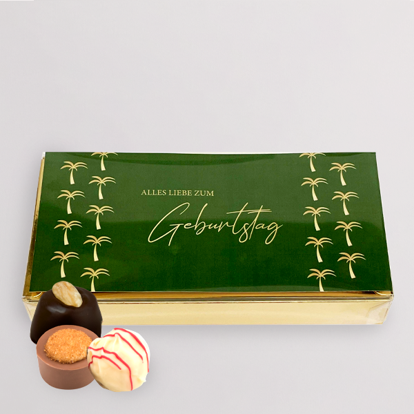 Pralinenbox „Alles Liebe zum Geburtstag“ (100 g)