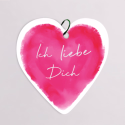 Flowercard „Ich liebe Dich“