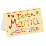 Greeting Card „Beste Mama“