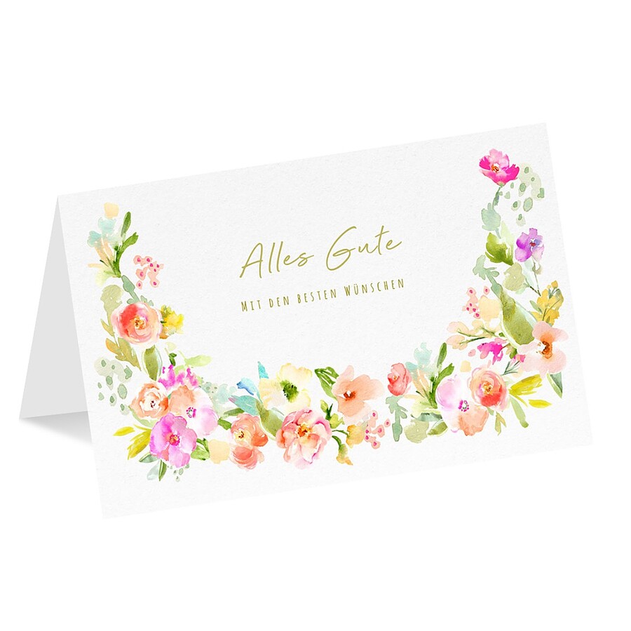 Greeting Card "Alles Gute"