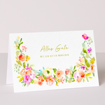 Greeting Card with Best Wishes