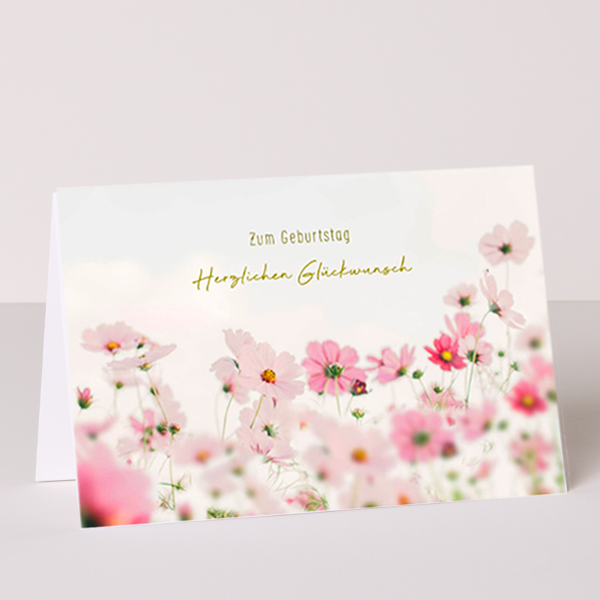 Greeting Card „Zum Geburtstag“