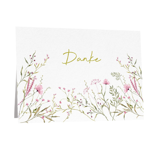Motivkarte "Danke"