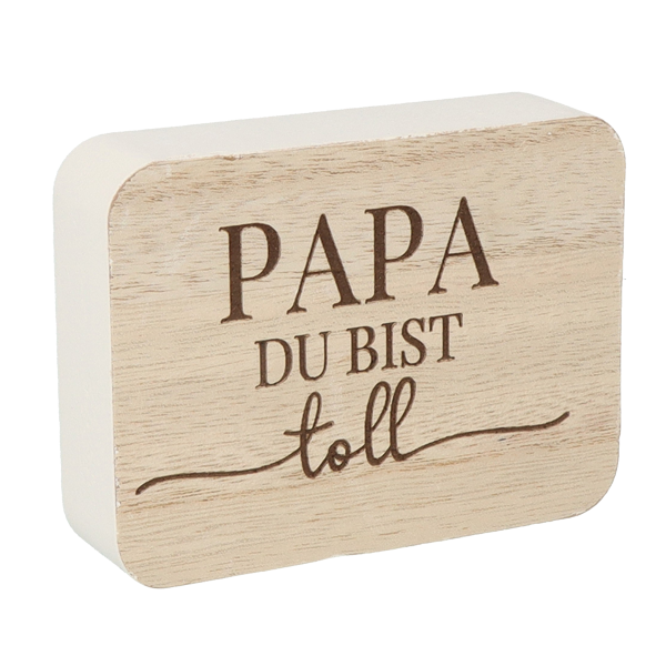 Dekotafel "Papa, du bist toll"