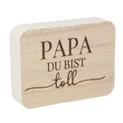 Dekotafel "Papa, du bist toll"