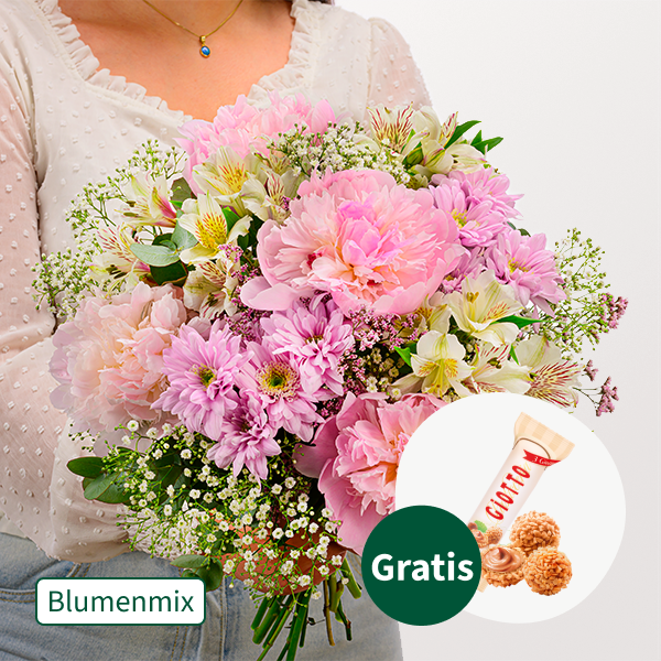 Blumenmix Sommerflirt mit Ferrero Giotto 3er