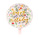 Helium Balloon Gift "Happy Birthday" Boho Flower