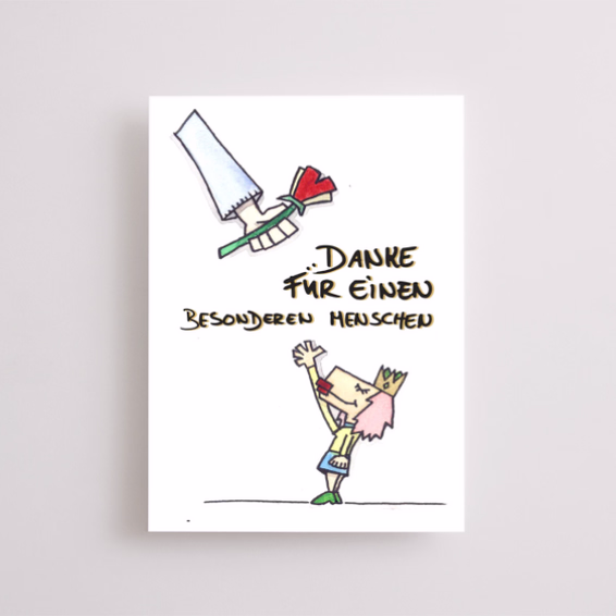 Greeting Card „Für einen besonderen Menschen“