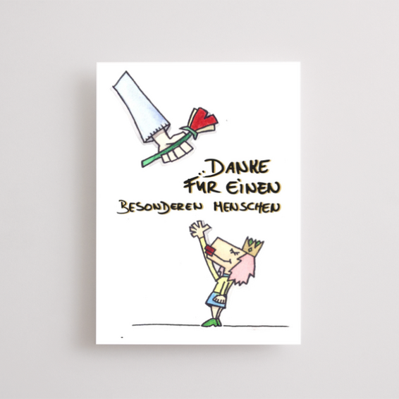 Greeting Card „Für einen besonderen Menschen“