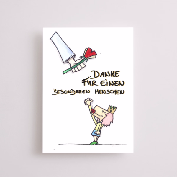Greeting Card „Für einen besonderen Menschen“