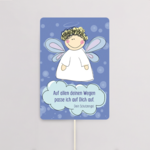 Flower Card Guardian Angel