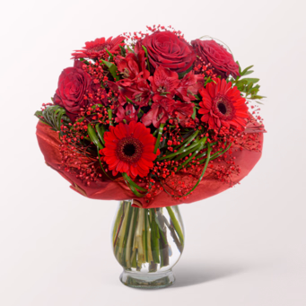 Blumenstrauß Charme mit Vase