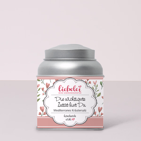 Kräutersalz „Die wichtigste Zutat bist Du“ (85 g)