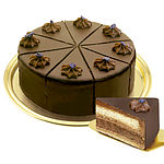 Dessert-Torte "Mousse au Chocolat"