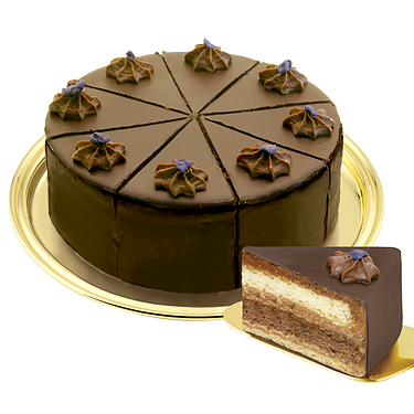 Dessert-Torte „Mousse au Chocolat“