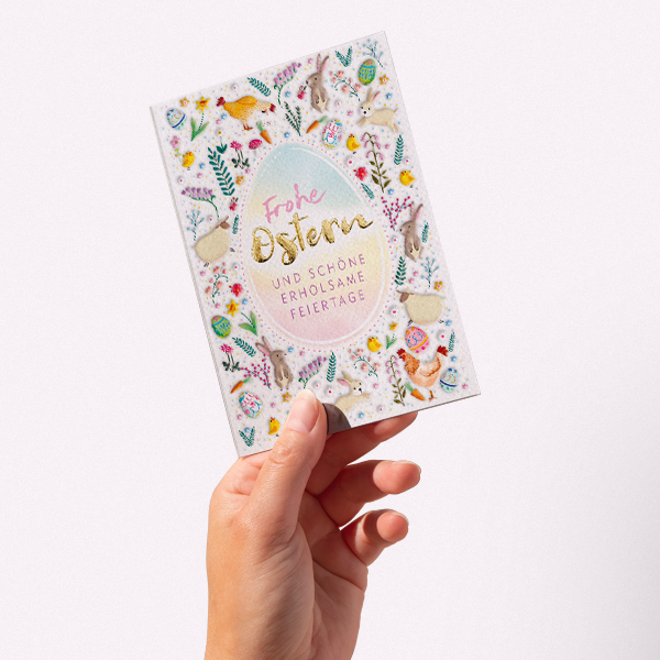 Greeting Card „Frohe Ostern...“