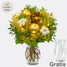 Strauß Shiny Winter mit Vase