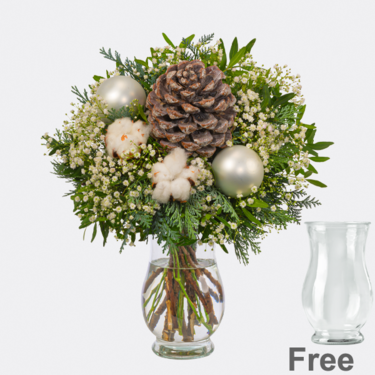 Bouquet Wintergruß with vase