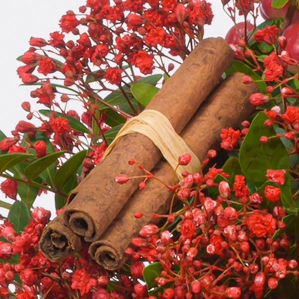 Bouquet Noelle with vase
