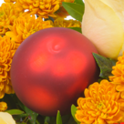 Blumenstrauß Holly mit Vase