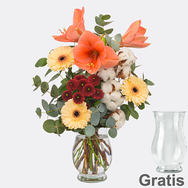 Blumenarrangement Joy mit Vase