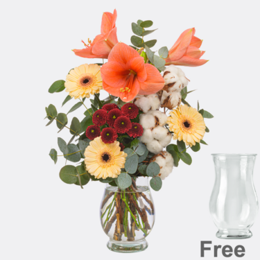 Flower Arrangement Joy with vase